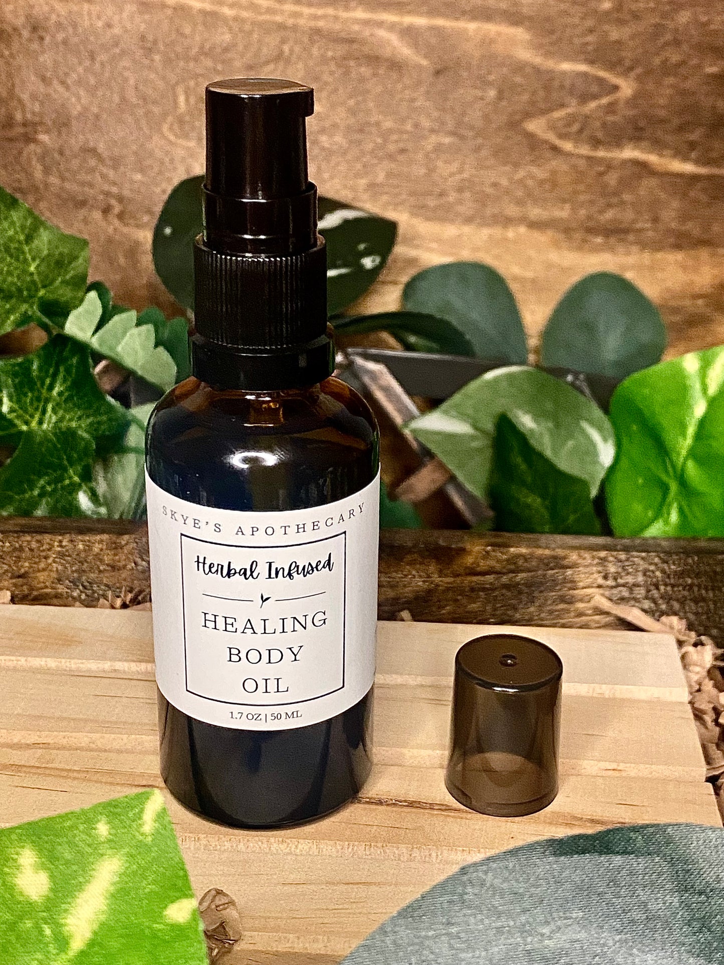 Herbal Infused Healing Body Oil