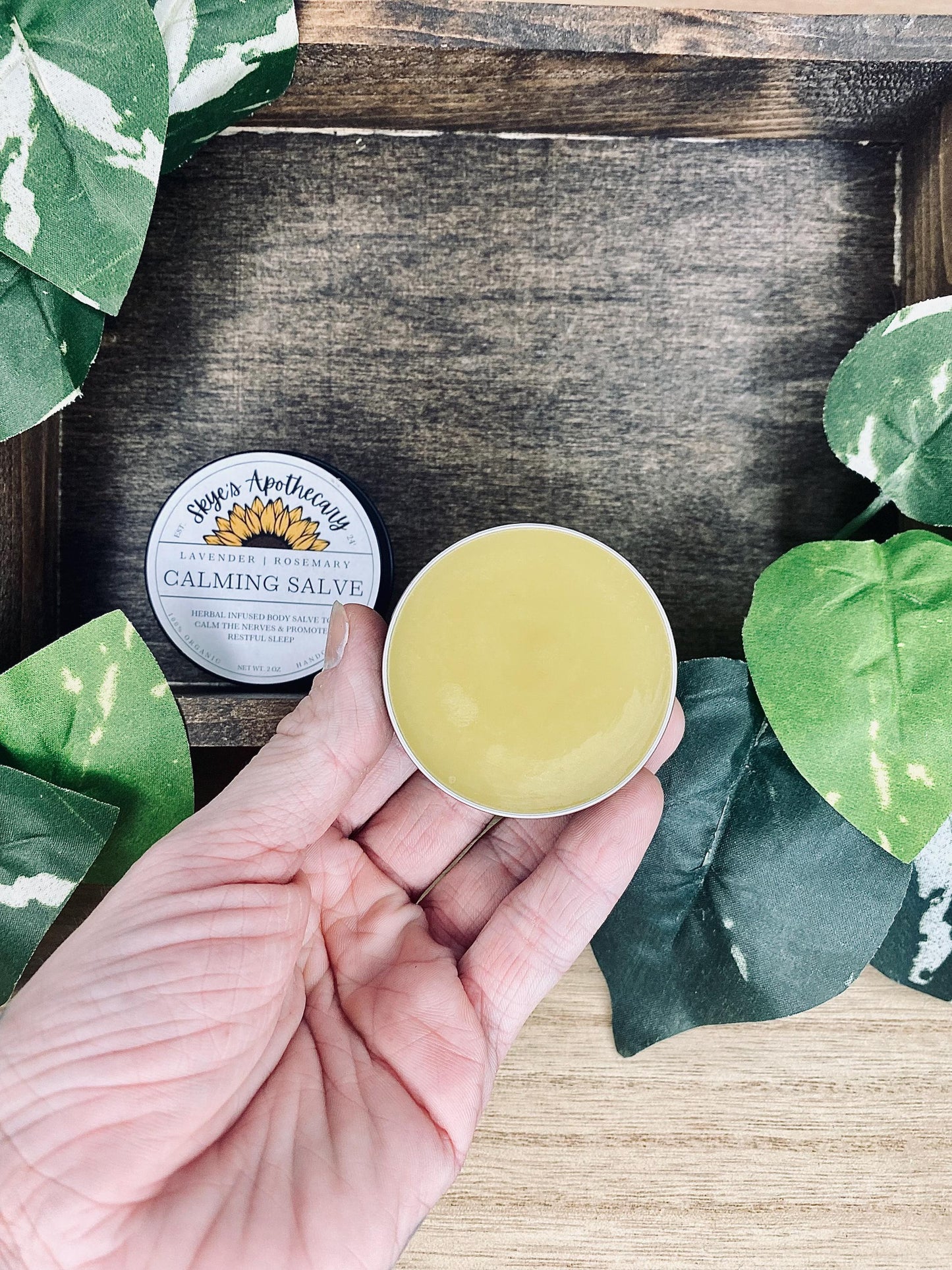 Calming Lavender Rosemary Salve