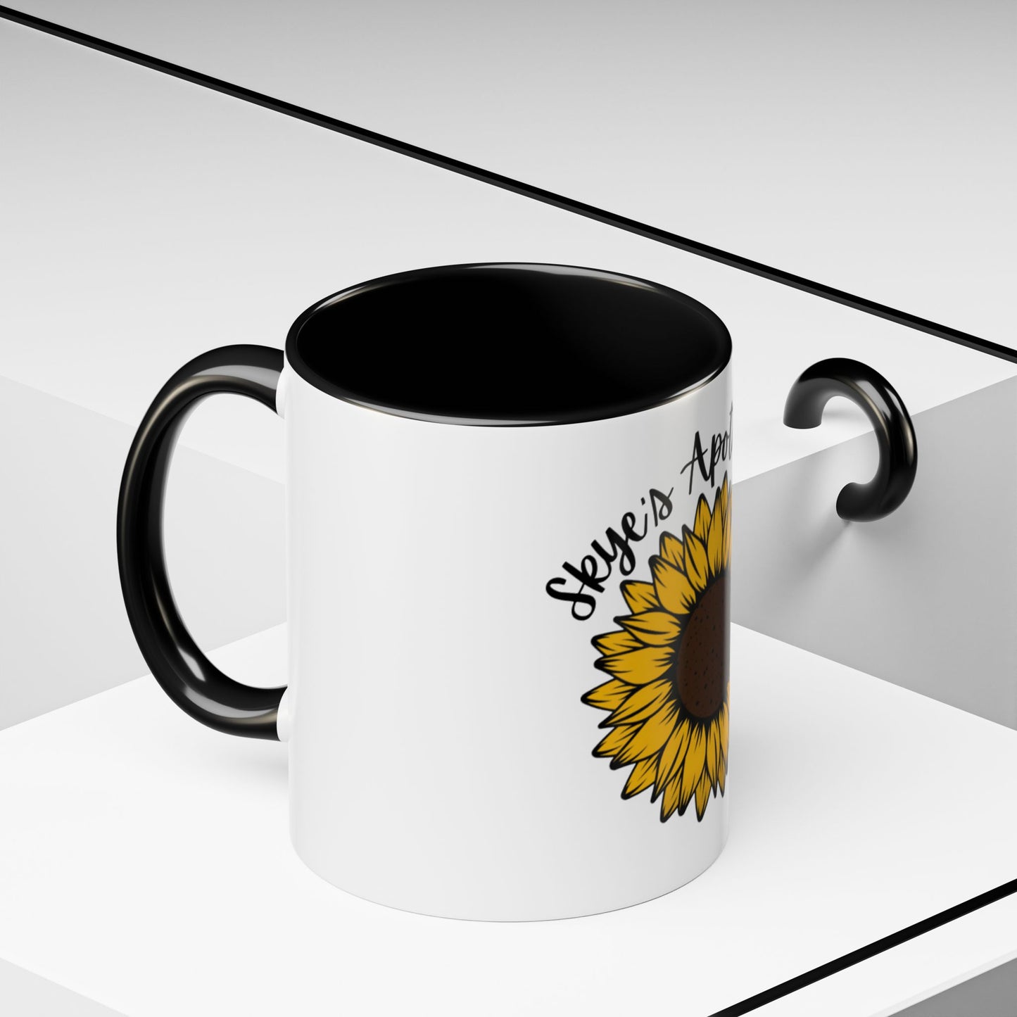 Sunflower Coffee Mug — 'Skye's Apothecary' Accent Ceramic Mug