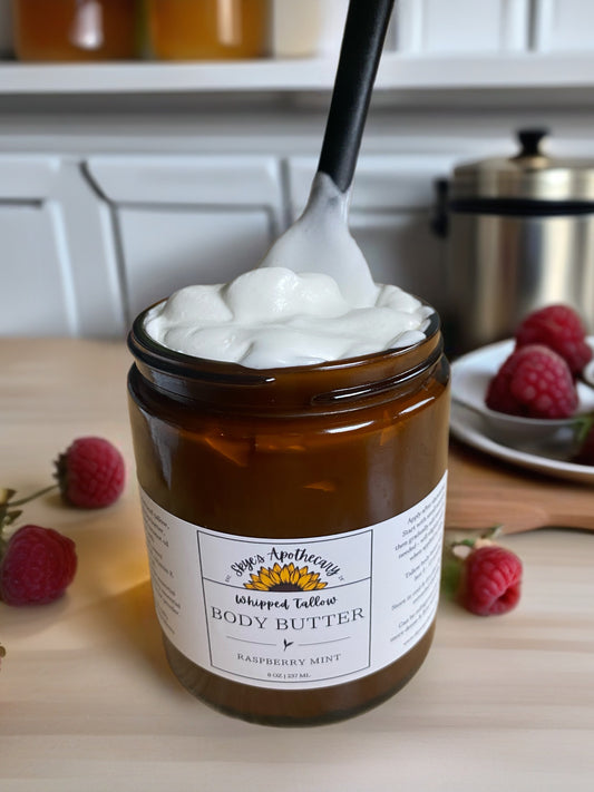 Raspberry Mint Tallow Body Butter